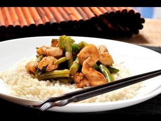 Pollo agridulce con ejotes - Bittersweet Chicken with Green Beans