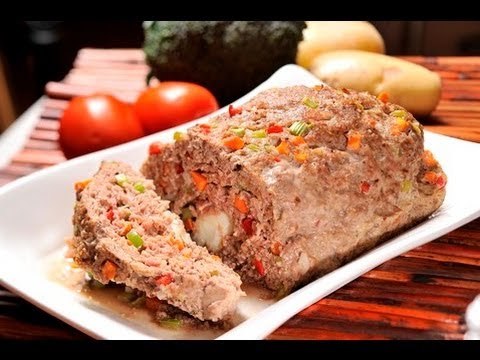 Pastel o rollo de carne - Meatloaf