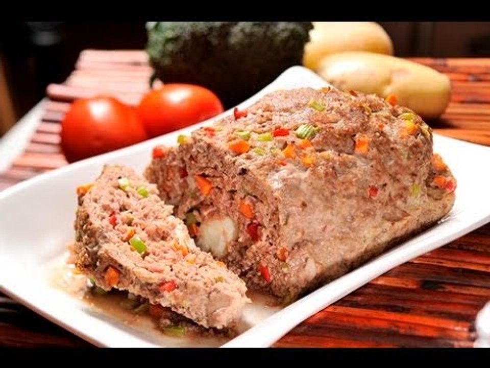 Pastel o rollo de carne - Meatloaf