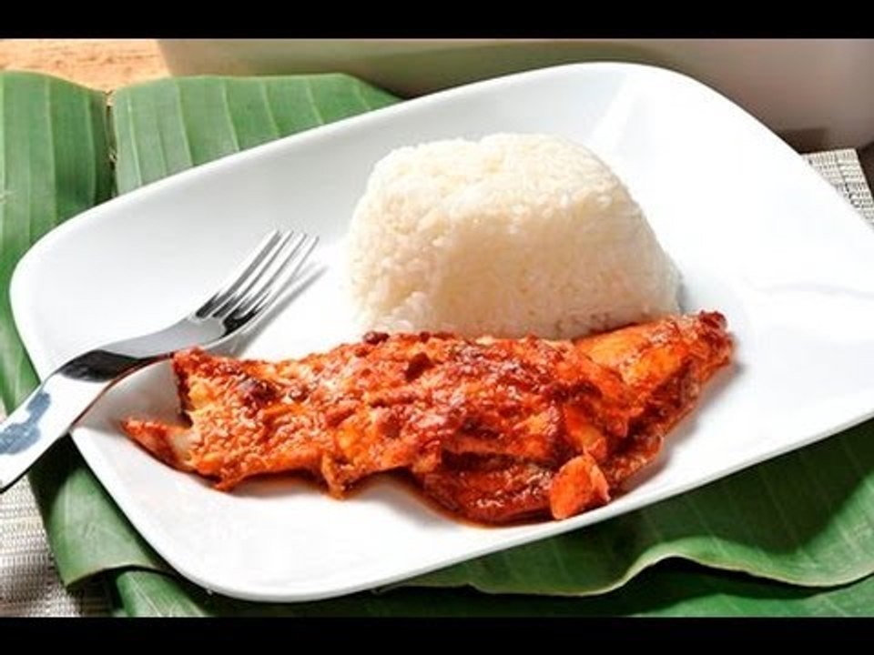 Pescado con chile y naranja