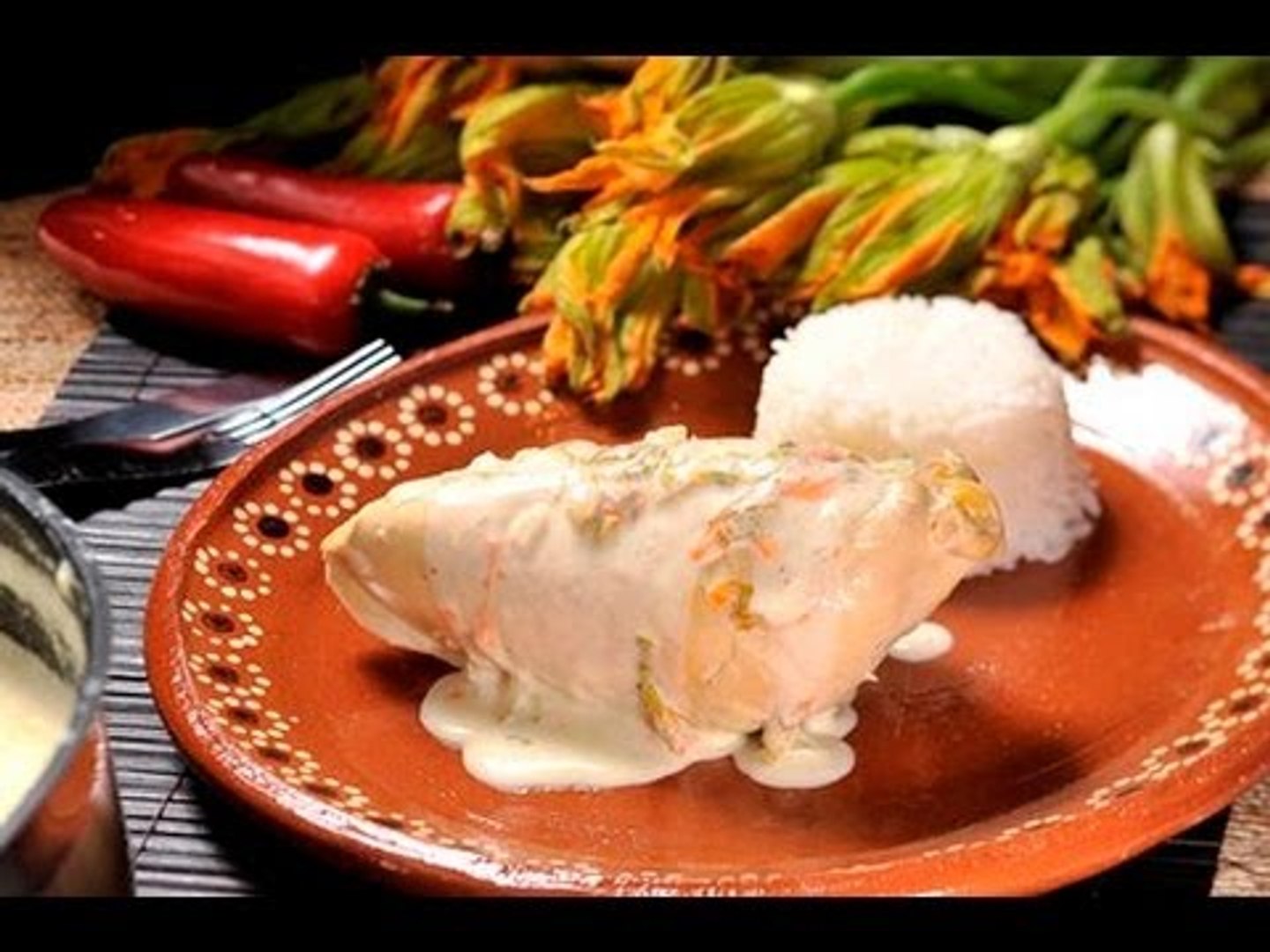 Pollo en crema de flor de calabaza - Vídeo Dailymotion