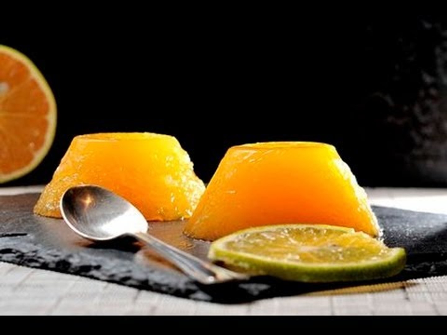Gelatina de naranja natural - Natural Orange Jello