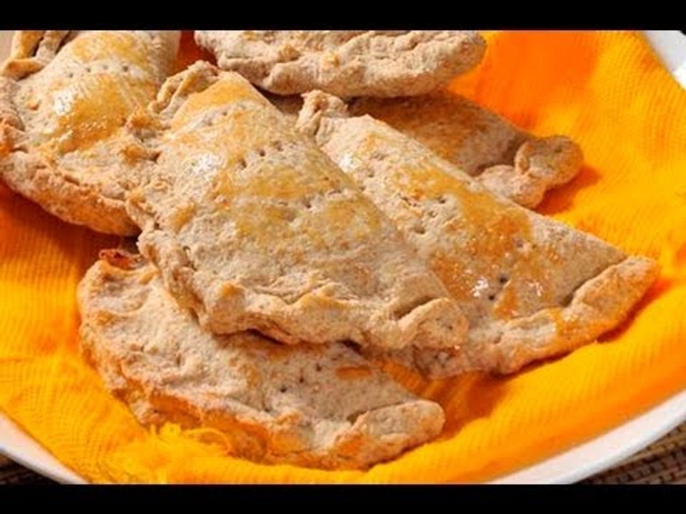Empanadas integrales de durazno