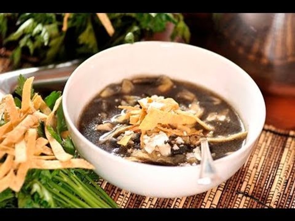Sopa de cuitlacoche