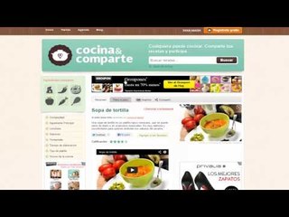 2 Cómo ver imprimir y compartir recetas en Cocina y Comparte