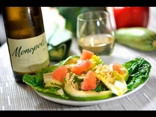 Descargar video: Ensalada de lechuga con toronja y aguacate- Cune -recetas de cocina con vino- Recetas de ensaladas