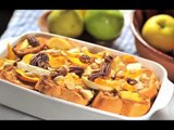 Capirotada con frutas - Mexican Bread Pudding with Fruit