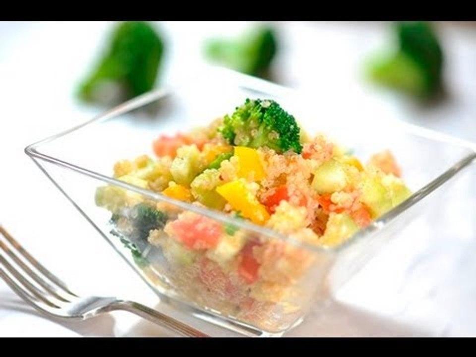 Ensalada con quinoa