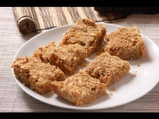 Barritas de avena y guayaba - Oatmeal Bars
