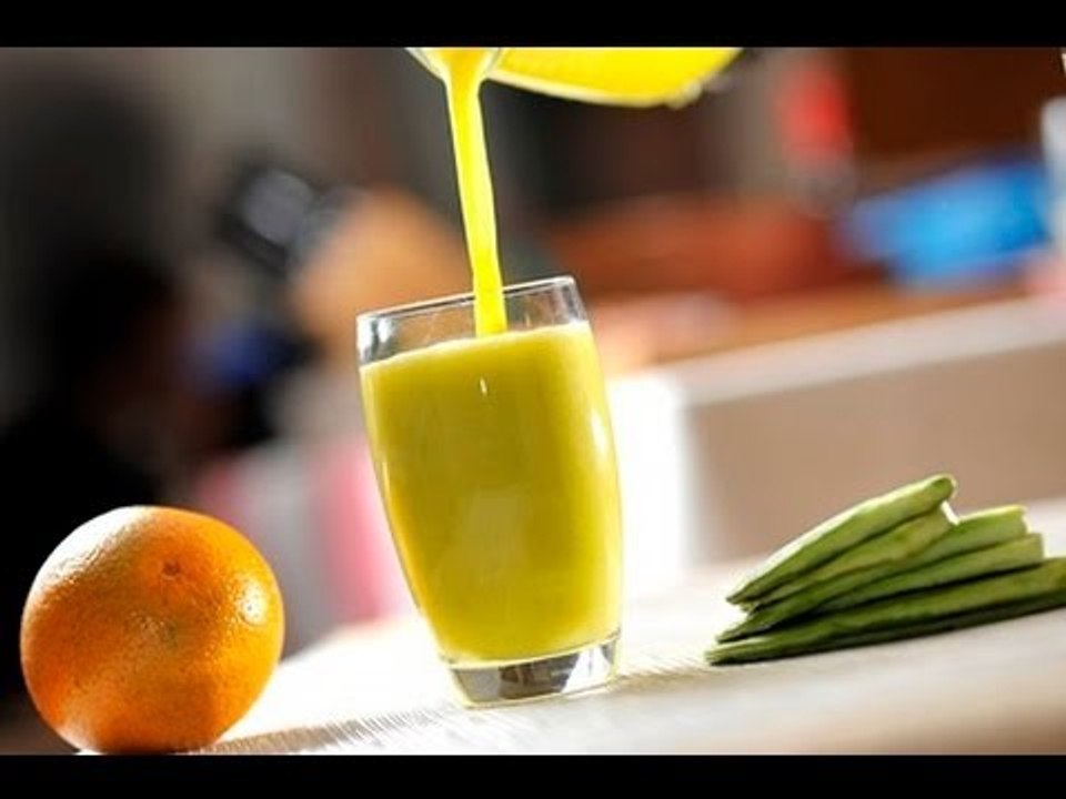 Jugo de naranja con nopal - Recetas de cocina- Recetas de jugos naturales para bajar de peso