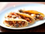 Tacos de cuitlacoche guisado - Recetas de cocina mexicana faciles y economicas