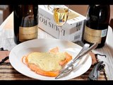 Filete de salmón con crema de mostaza y vino blanco- Louis Roederer - recetas de cocina de pescado
