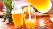 Agua de piña con mandarina - Recetas de aguas frescas de frutas