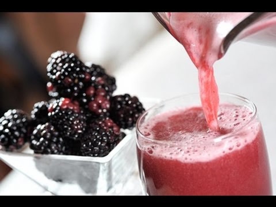 Agua de zarzamora - Recetas de aguas frescas de frutas