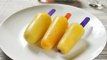 Paletas heladas de piña - Pinapple popsicles - Recetas de postres fáciles