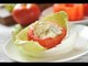 Jitomates rellenos de verduras - Recetas de cocina fácil - Stuffed tomatoes