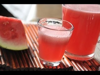 Agua de sandía - Watermelon drink - Recetas de aguas frescas de frutas