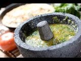 Salsa verde morelense - Green salsa - Recetas de salsa