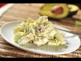 Ensalada de aguacate y almendras - Avocado and pecan salad - Recetas de ensaladas