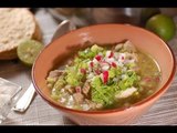Pozole verde de puerco - Green pozole - Recetas de cocina mexicana