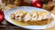 Pechugas de pavo rellenas de manzana - Turkey breast with applesauce - Recetas de navidad