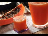 Agua de papaya - Recetas de agua fresca - Papaya drink