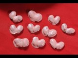 Corazones de almendra - Recetas de postres para San Valentín
