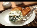 Queso fresco con nopales y espinaca - Frech ceese with spinach and nopales - Recetas de verduras