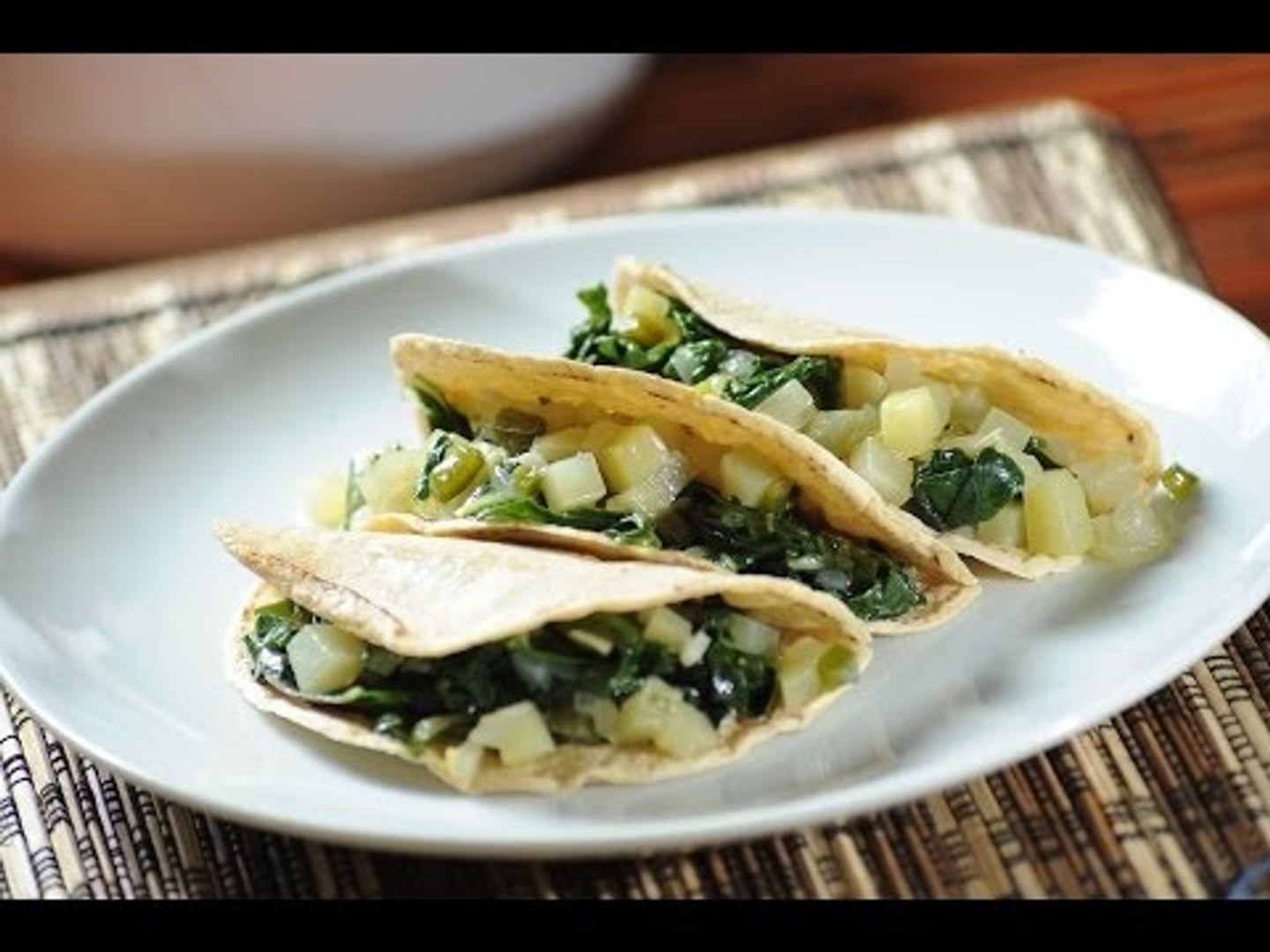 Tacos de acelgas - Swiss chard tacos- Recetas de cocina mexicana - Vídeo  Dailymotion