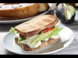 Sándwich de frijol y queso - Bean and cheese sandwich - Recetas de sándwich