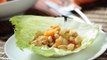 Tacos orientales ligeros - Oriental lettuce tacos - Recetas vegetarianas - Recetas de verduras