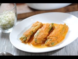 Tortitas de ejote - Recetas de verduras - String bean recipe