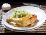 Pollo al ajo y limón - Lemon and Garlic Chicken - Como Cocinar