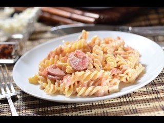 Tornillos con salchichas - Recetas para el día del niño - Cómo preparar