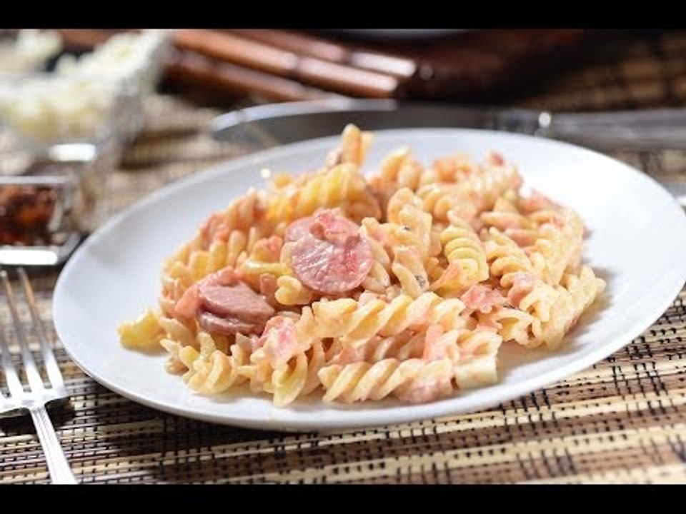 Tornillos con salchichas - Recetas para el día del niño - Cómo preparar