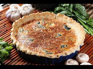Quiche de espinacas