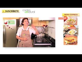 Recetas rápidas, económicas y fáciles de hacer - Cocina al Natural