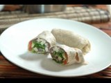 Burritos de pollo con frijol - Receta fácil de preparar