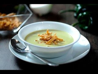 Crema de chile poblano con elote - Recetas de comida mexicana