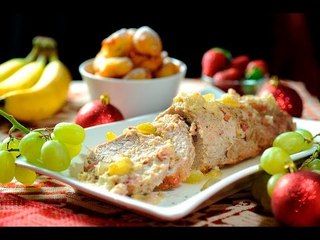 Lomo de cerdo en salsa de uvas - Receta para Navidad
