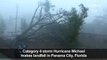 Trees fall as Hurricane Michael winds pound Florida