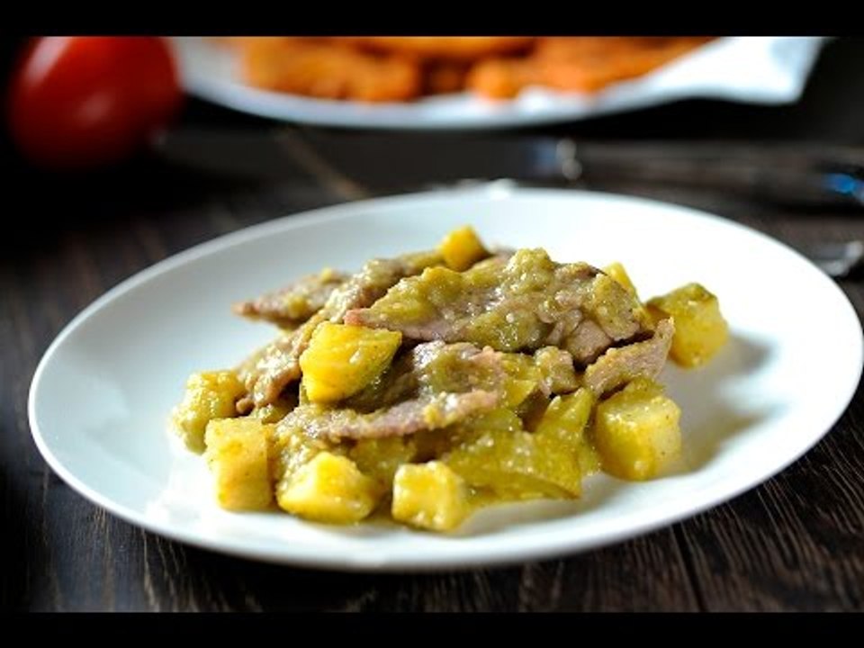 Bistec de res en salsa verde - Receta fácil de preparar - Vídeo Dailymotion