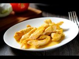 Fajitas de pollo a la naranja - Receta fácil
