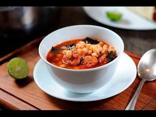 Guisado de alubias con chorizo - Receta de Cocina al Natural