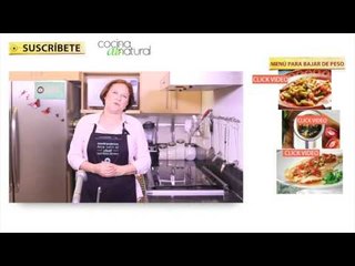 Recetas fáciles y rápidas para bajar de peso