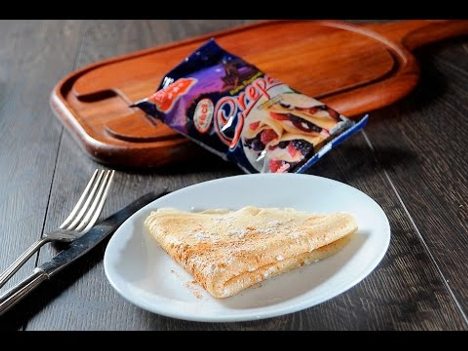 Crepas rápidas - Recetas de postres fáciles