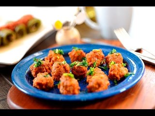 Bolitas de carne molida enchipotladas