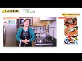 3 recetas de Chiles en Nogada