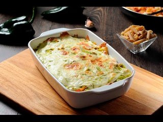 Pasta de pluma gratinada - Receta fácil y económica