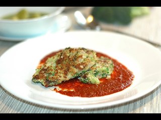 Tortitas de brócoli con amaranto